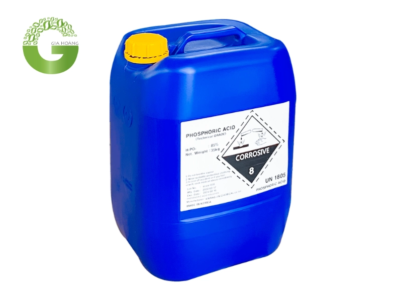Tiêu chuẩn chất lượng và lưu ý an toàn khi sử dụng H3PO4 Trung Quốc