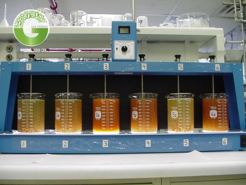 Xác định liều lượng tối ưu (Jar Test)