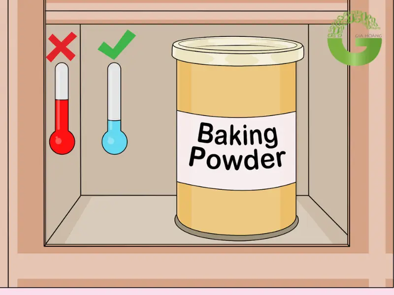 Cách bảo quản bột nở và baking soda