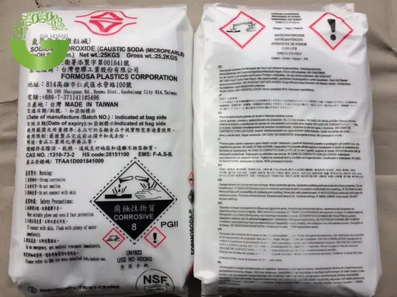 Hoá Chất Gia Hoàng - Nhà cung cấp xút hạt chất lượng và uy tín