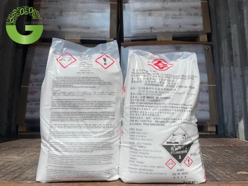 Tính chất hóa học của hoá chất xút vảy