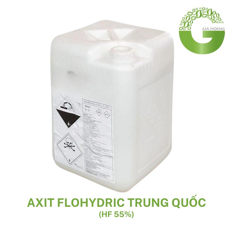 Axit HF - Axit Flohydric 55%, Trung Quốc