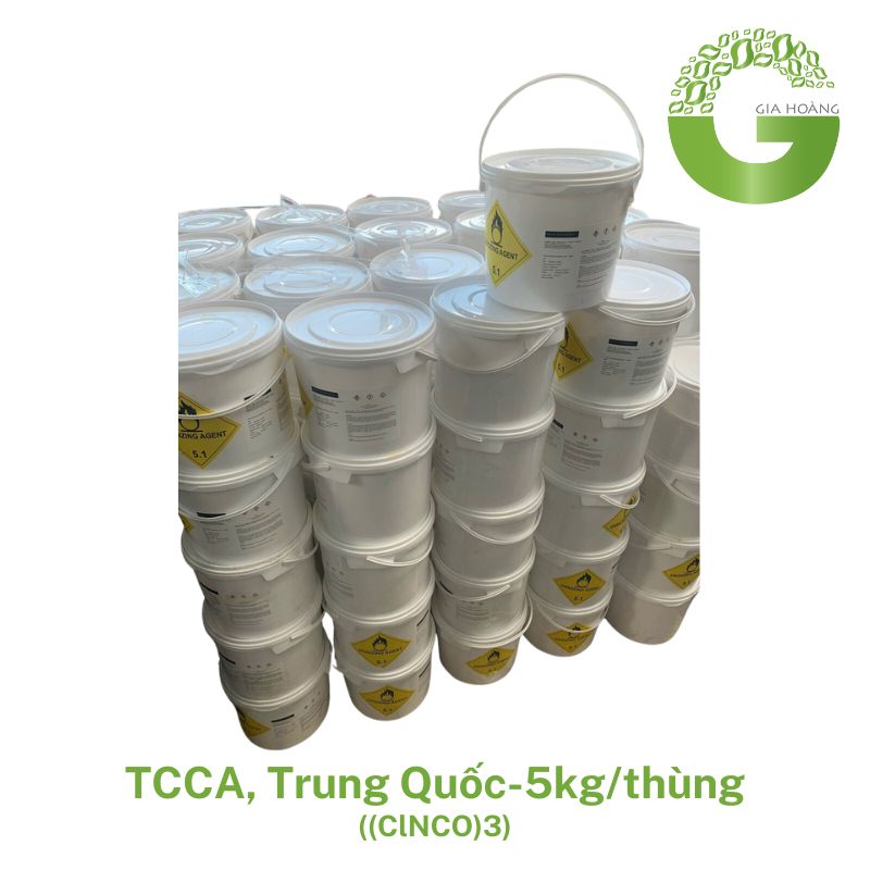 TCCA, Xuất Xứ Trung Quốc, 5kg/thùng