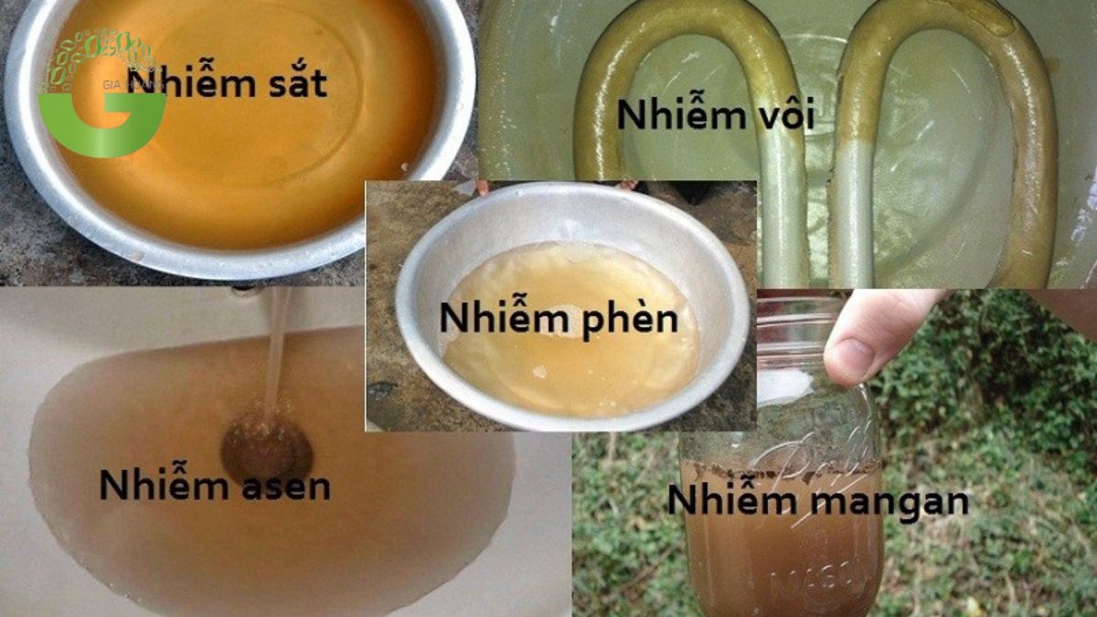 Dấu hiệu nước giếng bị ô nhiễm