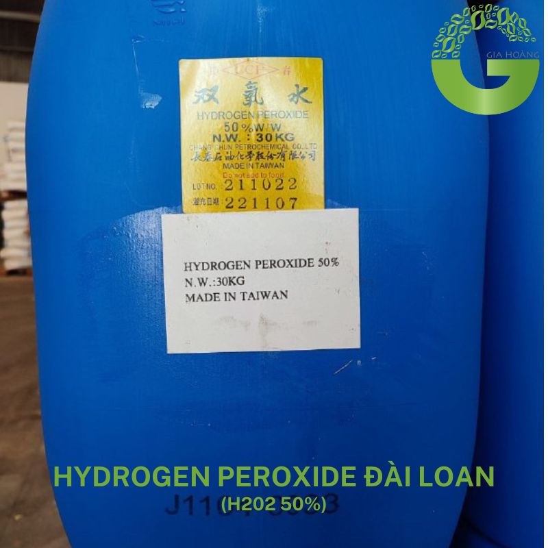 Hydrogen Peroxide H2O2 Đài Loan - Oxy Già H2O2 Đài Loan 50% 