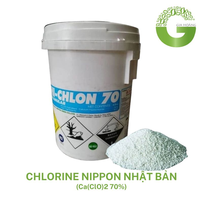 Chlorine Nhật 70% - Clorin Nippon Khử Trùng Nước