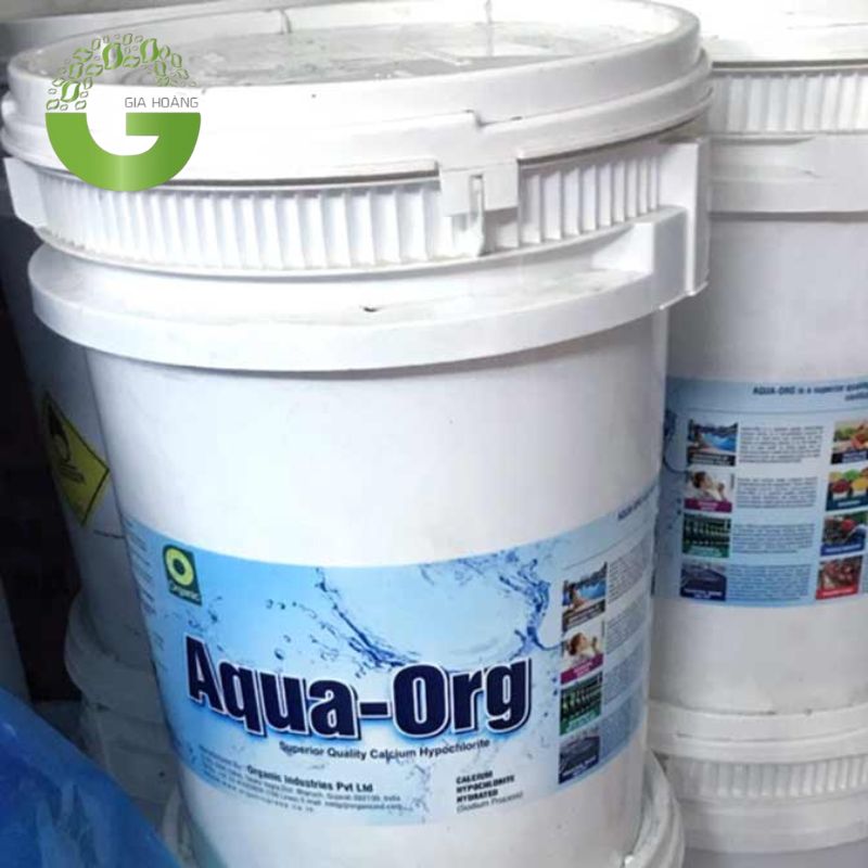 Chlorine Aqua ORG Ấn Độ 70% diệt khuẩn xử lý nước