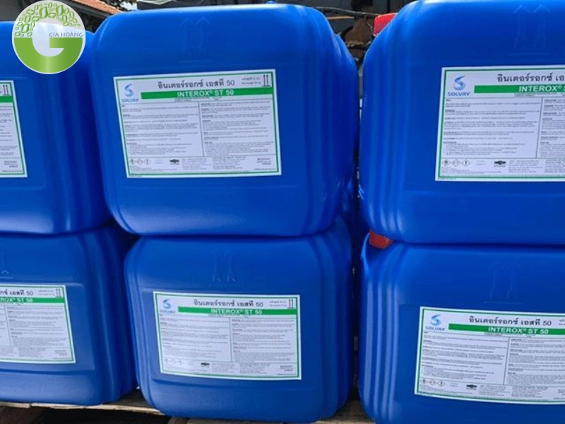 Vật liệu lưu trữ H2O2 cần sử dụng đúng loại tương thích