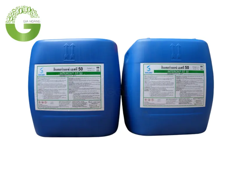 Oxy già Thái Lan H2O2 50% - Hydrogen Peroxide, 35kg/can