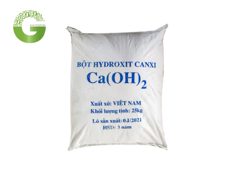 Bảo quản Ca(OH)2 trong bao bì kín