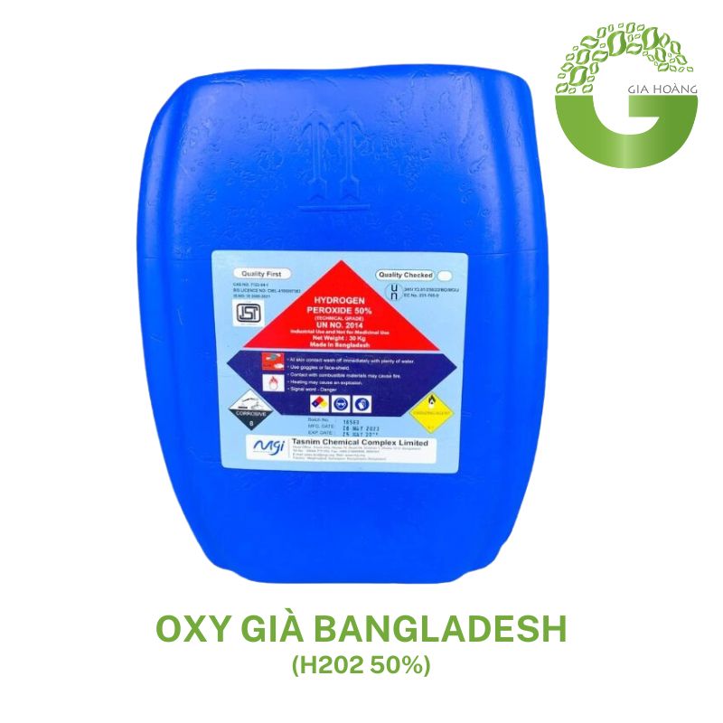 Oxy già Bangladesh 50% - H2O2 50% (Hydrogen Peroxide 50%)
