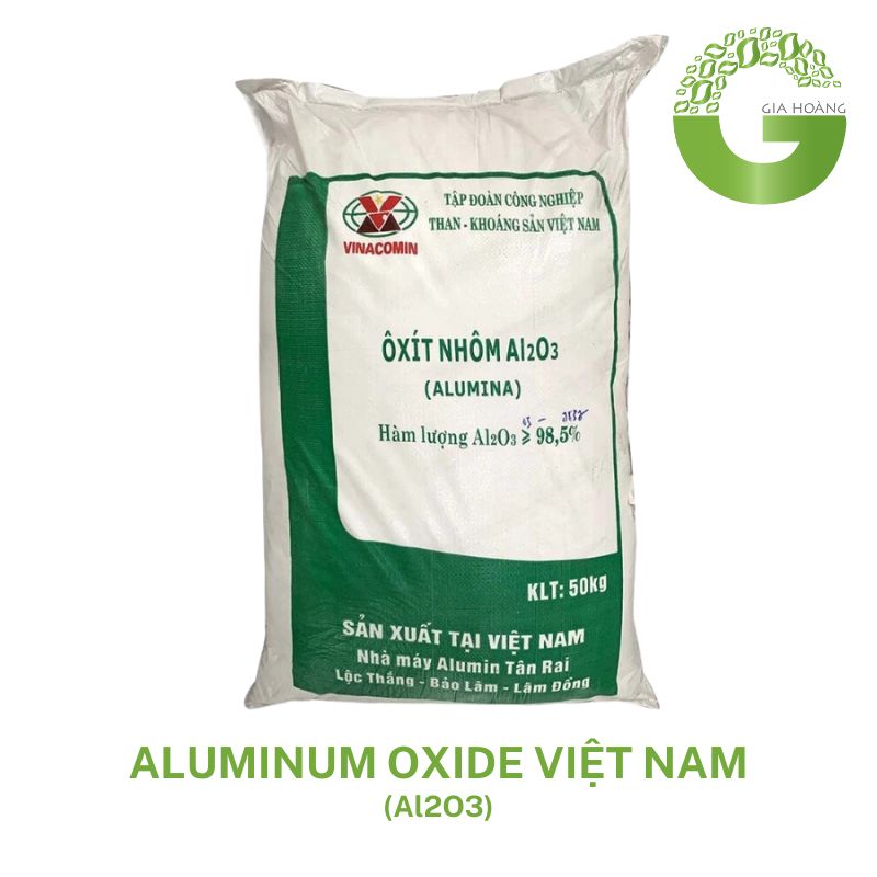 Al2O3 (Corundum) - Aluminum Oxide, Việt Nam, 50kg/bao.