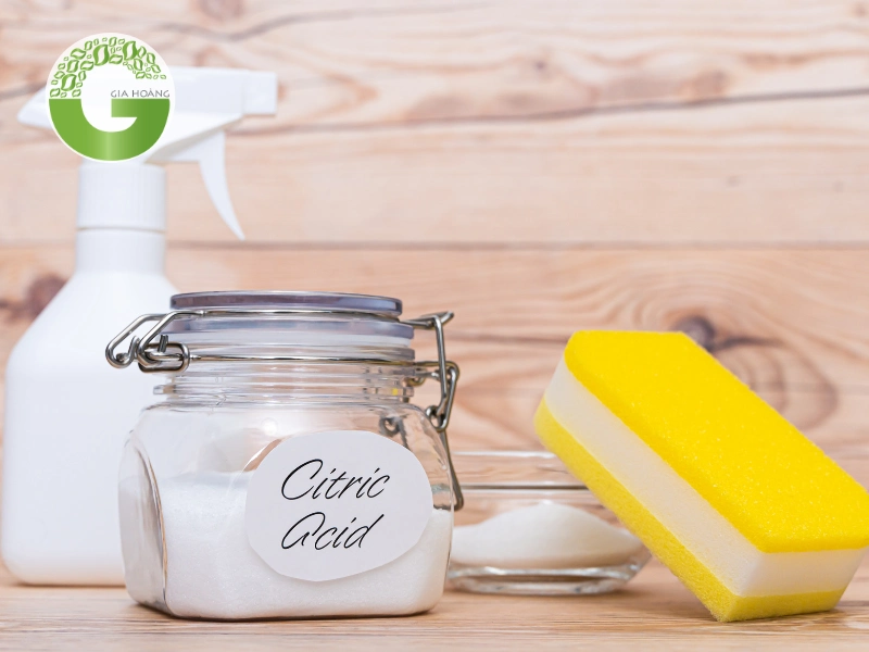 Hóa chất acid citric trong vệ sinh nhà cửa