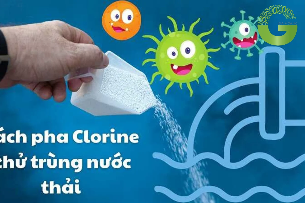 nồng độ chlorine khử trùng