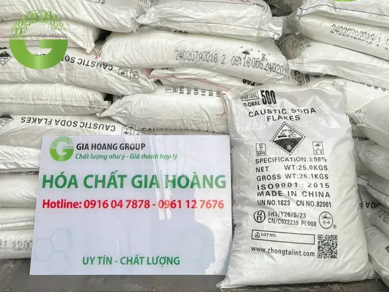 Lựa chọn xút vảy chất lượng từ Hóa chất Gia Hoàng