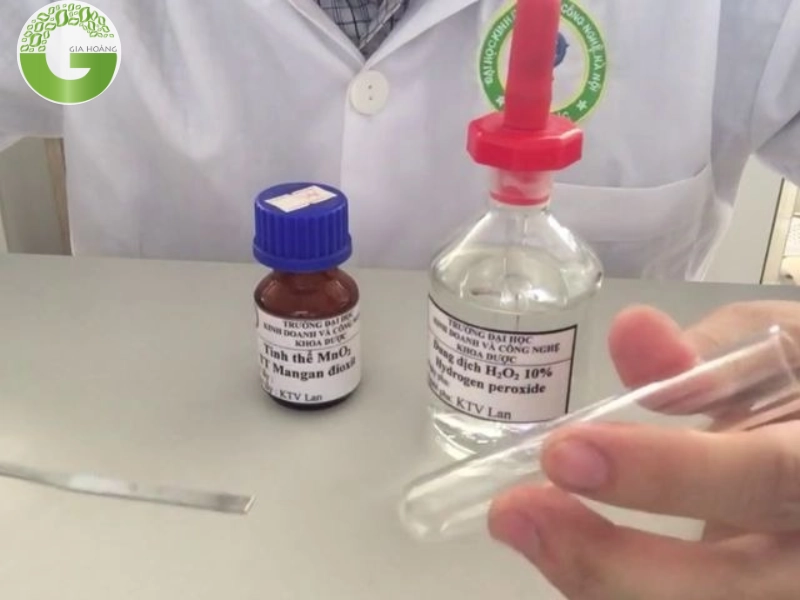 phản ứng phân hủy H2O2