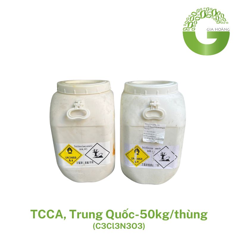 TCCA, Xuất Xứ Trung Quốc, 50kg/thùng