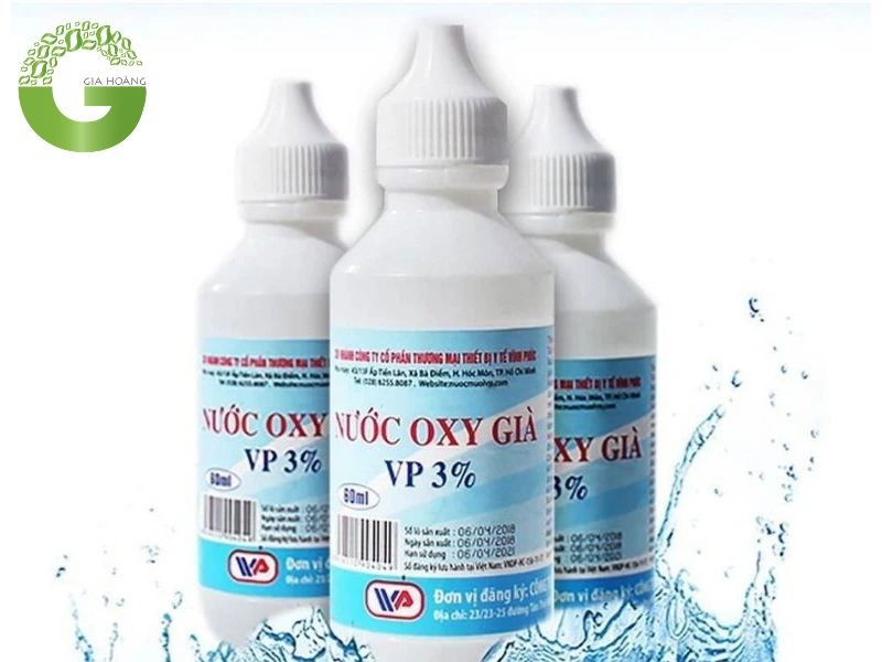Ứng dụng của Oxy già y tế