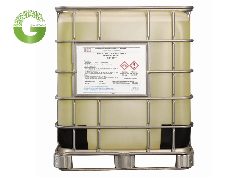 HCl nồng độ cao (35-37%)