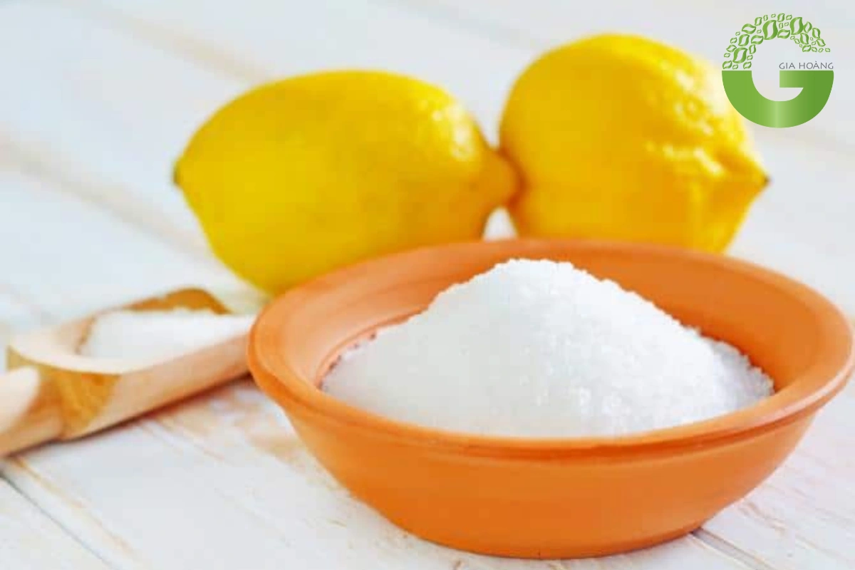 acid citric trong thực phẩm