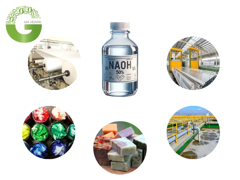 Ứng dụng của xút lỏng trong các ngành công nghiệp Ứng dụng của xút lỏng trong các ngành công nghiệp