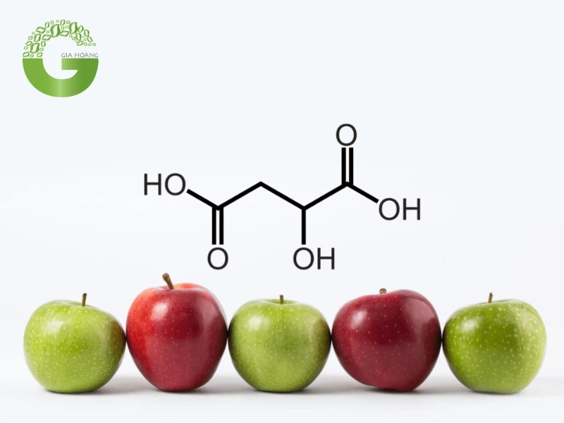 so sánh Axit Citric với Axit Malic