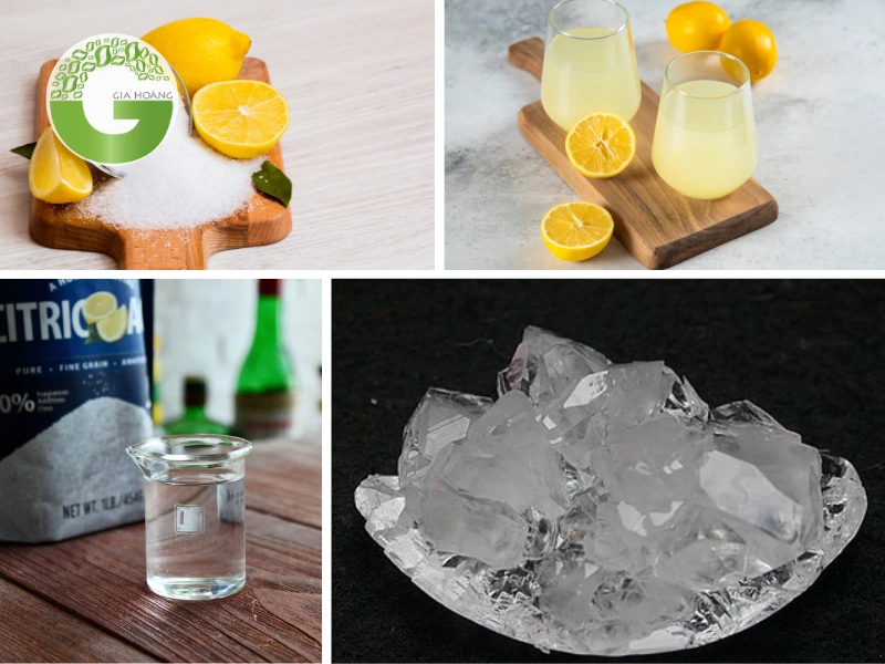 So sánh bột axit citric với các sản phẩm khác