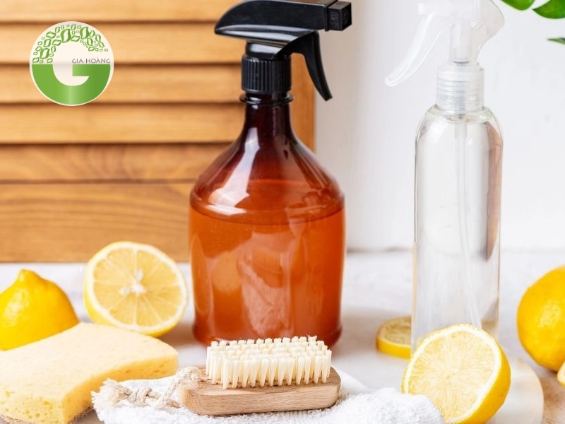 So sánh axit citric tẩy rửa với các chất tẩy rửa khác