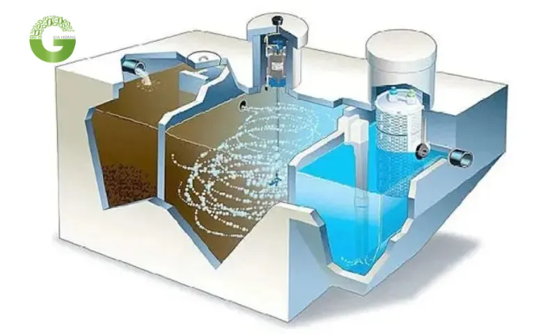 Bể keo tụ tạo bông đóng vai trò quan trọng trong hệ thống xử lý nước