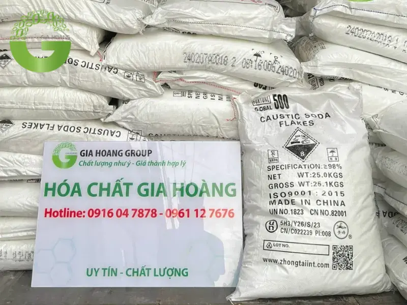 Xút vảy NaOH Trung Quốc