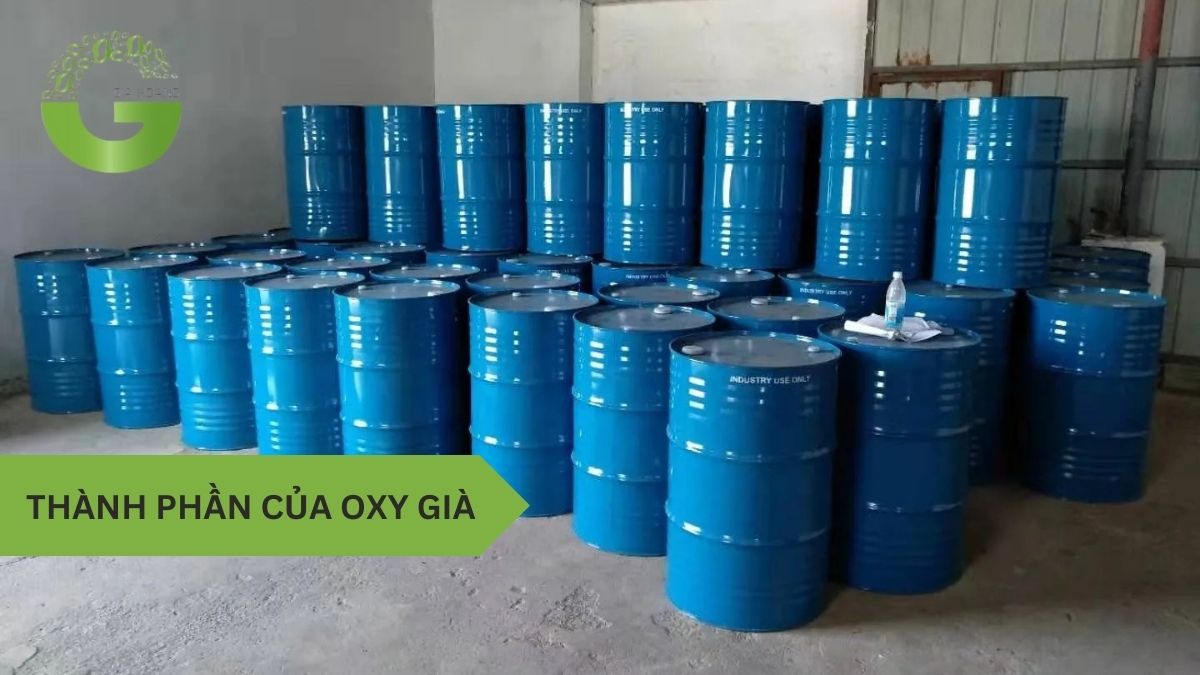 Tìm hiểu các thành phần của oxy già công nghiệp H2O2