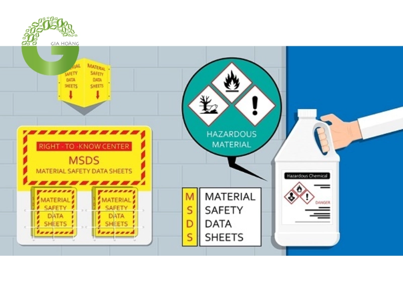 MSDS hóa chất cung cấp cho người lao động thông tin cần thiết để sử dụng vật liệu một cách an toàn