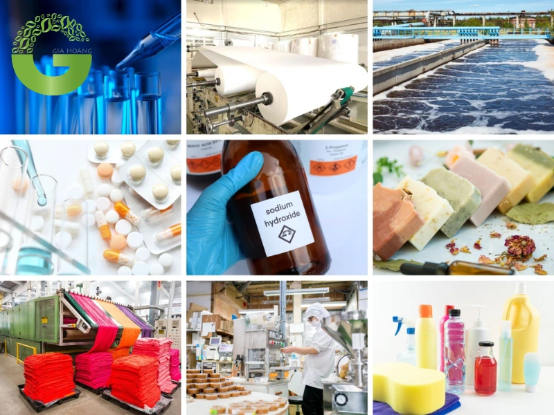 Ứng dụng đa dạng của Sodium Hydroxide trong công nghiệp và đời sống