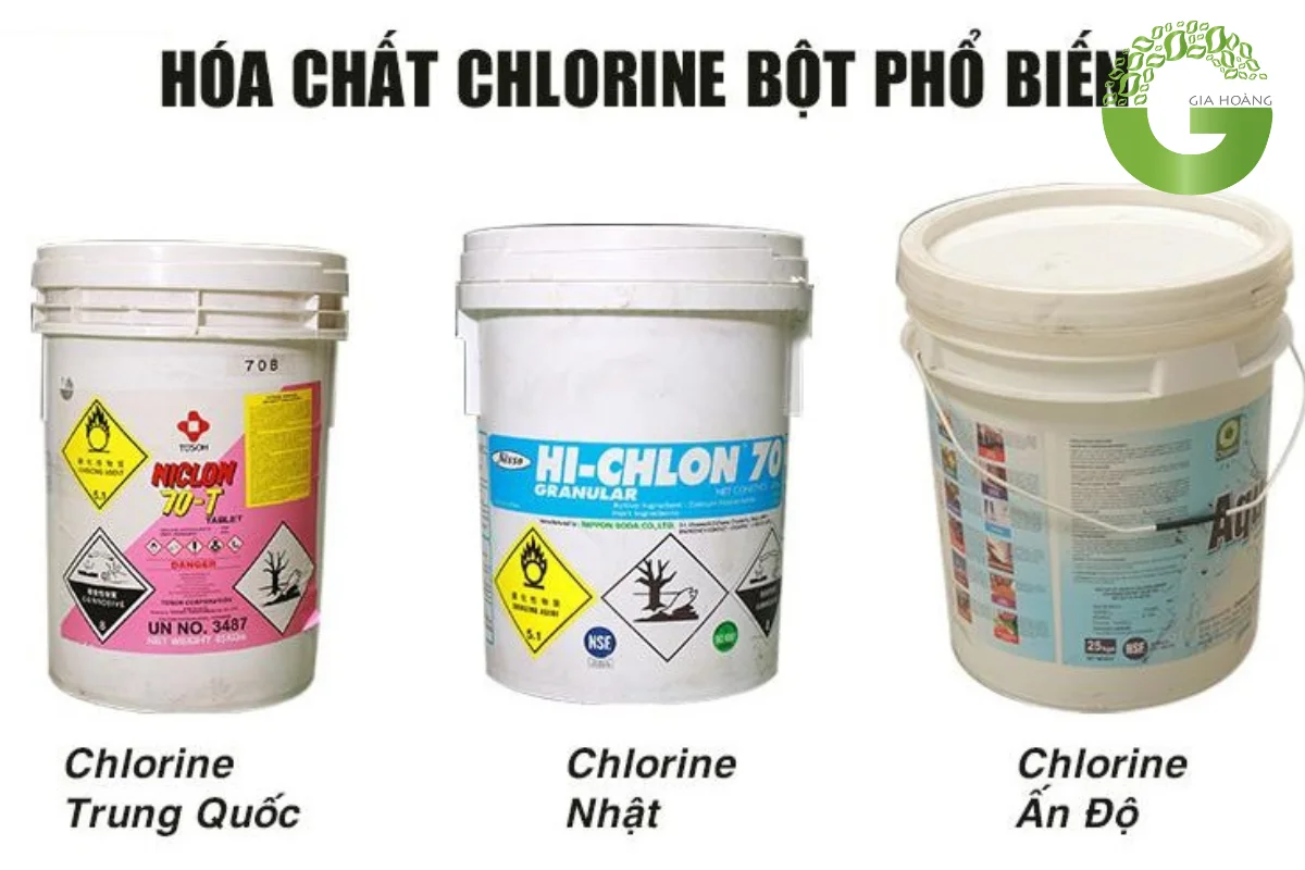 Báo giá hóa chất khử trùng chlorine xử lý nước thải mới nhất