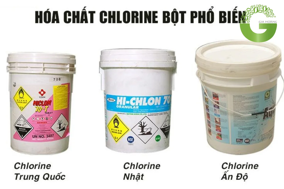 giá chlorine