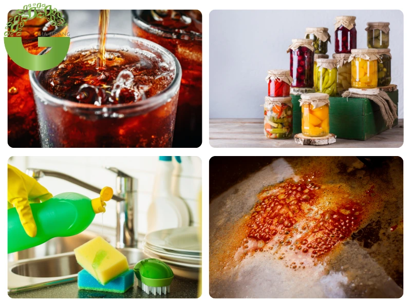 Ứng dụng chuyên biệt của Citric Acid trong công nghiệp