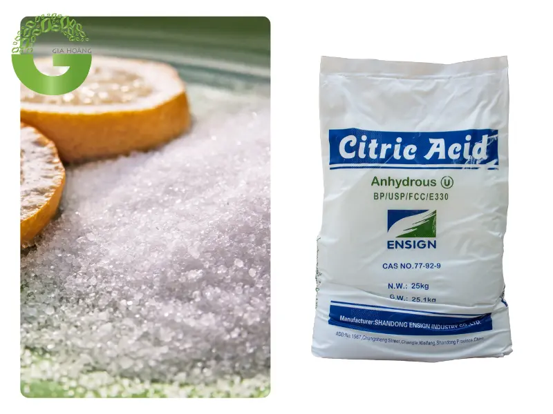 Lựa chọn nhà cung cấp Acid Citric công nghiệp uy tín - Hóa Chất Gia Hoàng