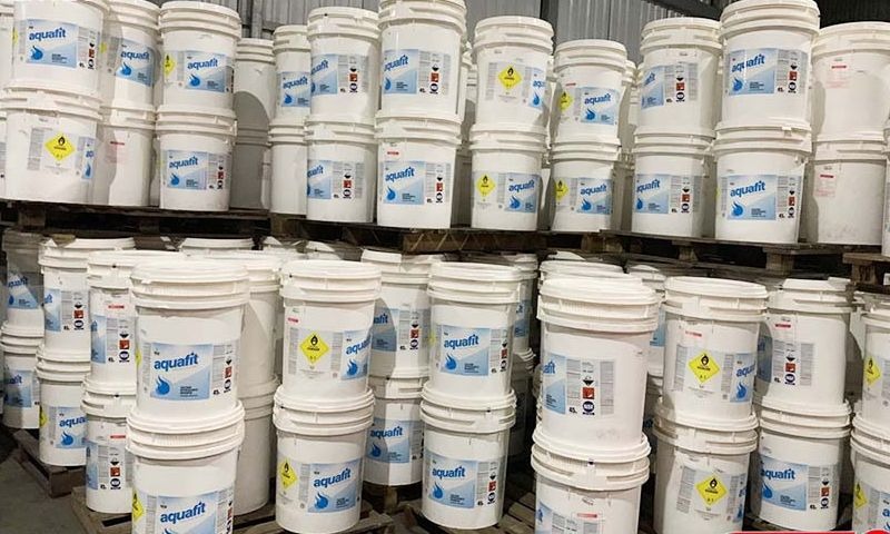 Chlorin 70% Ấn Độ có tỷ lệ Clo chiếm 70%