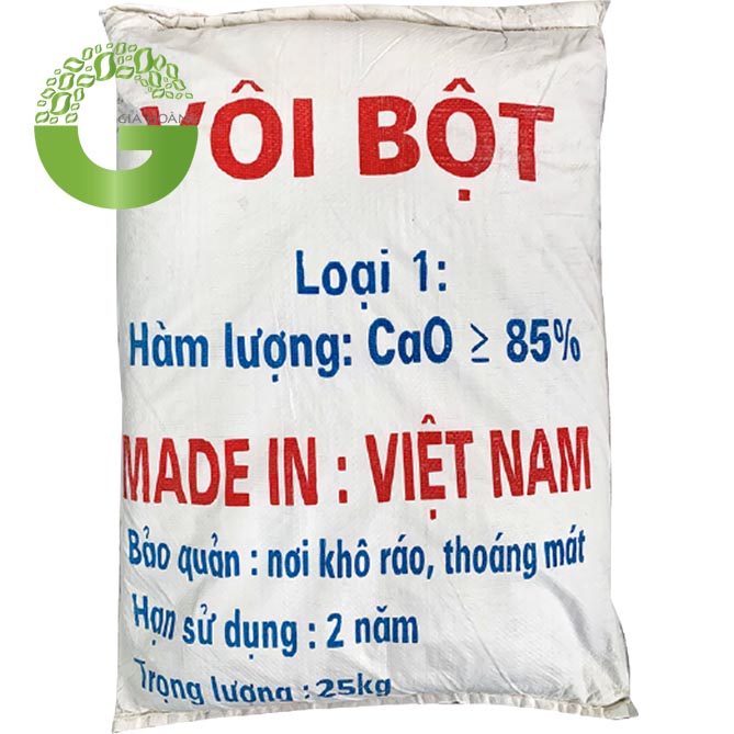 CaO - Vôi Bột, Việt Nam, 30kg/bao