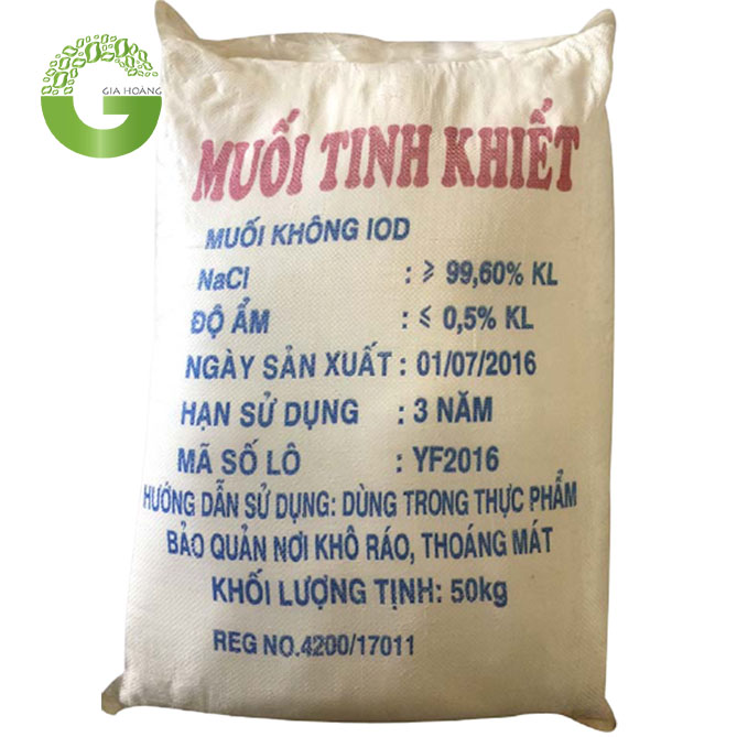 NaCl - Natri Clorua, Việt Nam, 50kg/bao