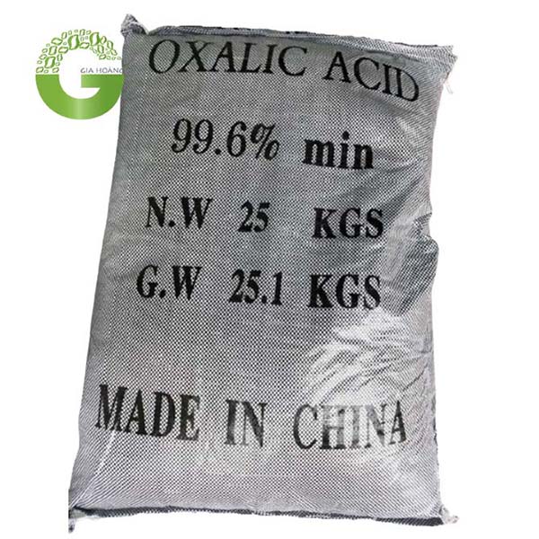 C2H2O4 - Axit Oxalic, Trung Quốc, 25 kg/bao