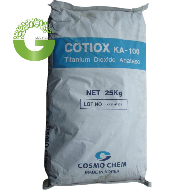 TiO2 KA-100 - Titanium Dioxide, Hàn Quốc, 25kg/bao.