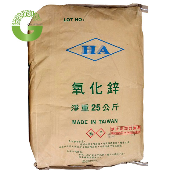  ZnO 99.8% - Zinc Oxide, Đài Loan, Malaysia, 25kg/bao