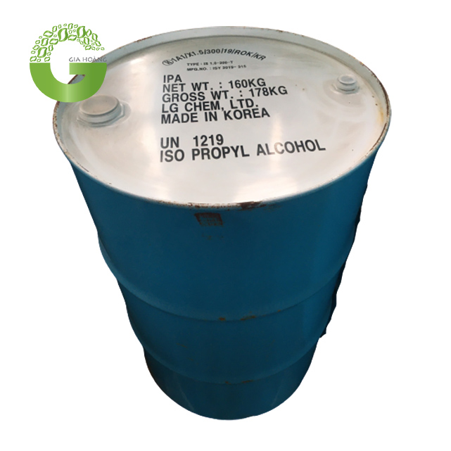 C3H8O - Isopropyl alcohol (IPA), Hàn Quốc, 160 kg/phuy