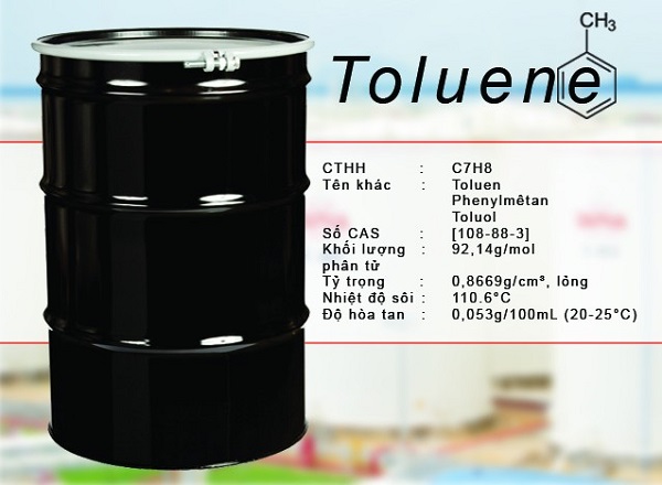 Hóa chất Toluen (C6H5CH3)